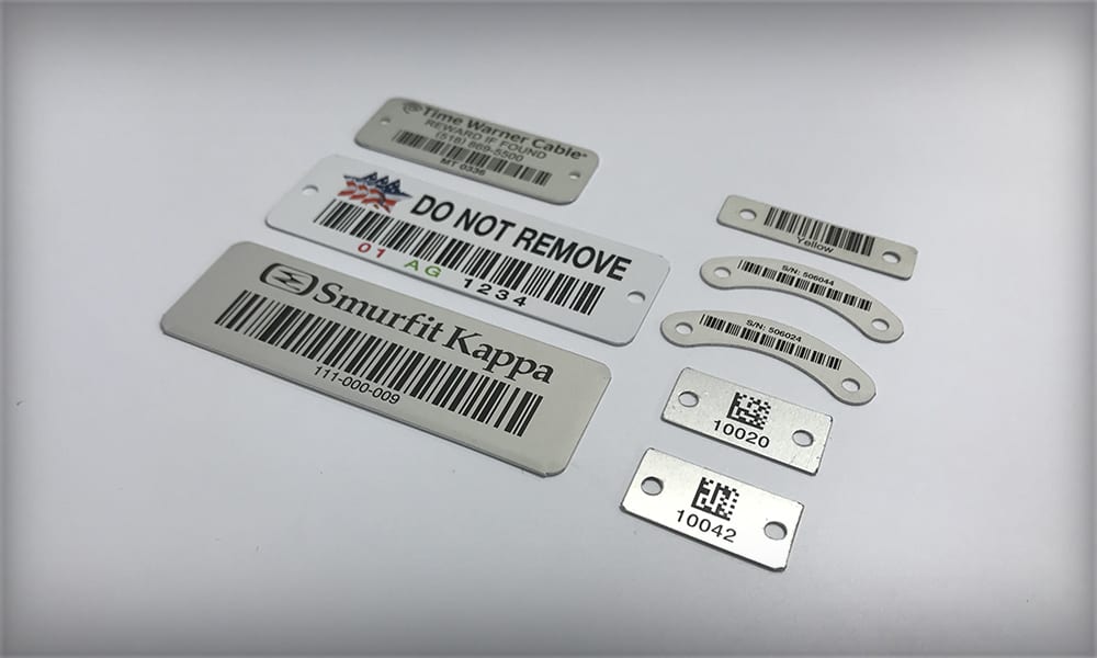 Aluminum Barcode Labels