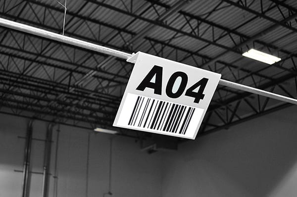 Barcode Hanging Signs