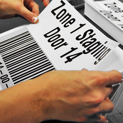 ASG Services’ Rapid Response with Barcode Signs